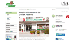 Desktop Screenshot of dahlienapotheke.de